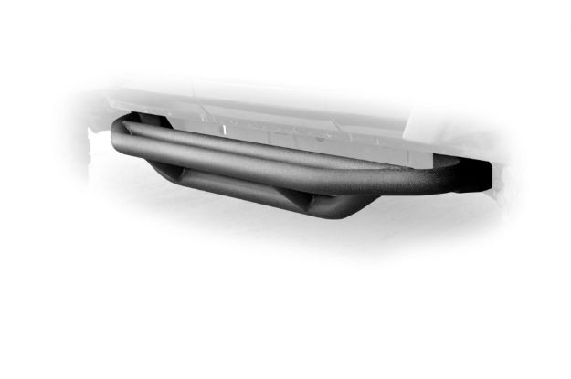 Picture of Jeep JK Rock Guard/Sliders Black 07-18 Wrangler JK 2 Door Steel DV8 Offroad