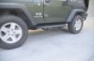 Picture of Jeep JK Rock Guard/Sliders Black 07-18 Wrangler JK 2 Door Steel DV8 Offroad