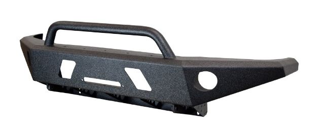 Picture of Tacoma Front Bumper Winch Ready 05-15 Toyota Tacoma Black Powdercoat DV8 Offroad