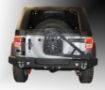 Picture of Jeep JK Rear Bumper 07-18 Wrangler JK w/Light Holes Full Length DV8 Offroad