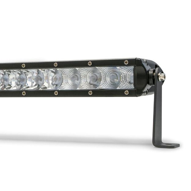 Picture of 10 Inch Light Bar Slim 50W Spot 5W CREE LED Black DV8 Offroad