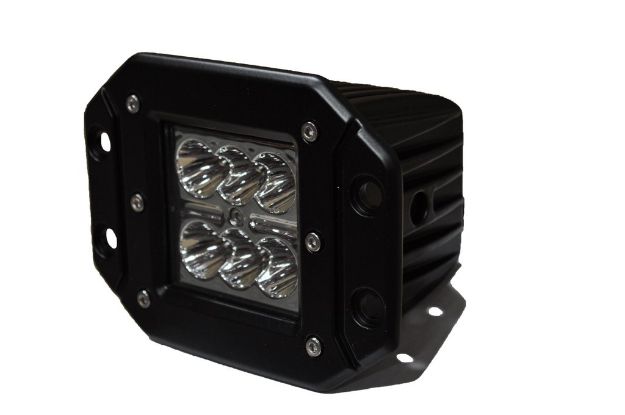Picture of 3 Inch Flush Mount LED Lights 20W Flood/Spot 5W Cree DV8 Offroad