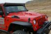 Picture of Jeep JK Heat Dispersion Hood Metal Back Primer 07-18 Wrangler JK DV8 Offroad