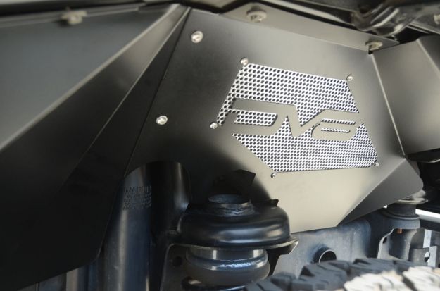 Picture of Jeep JK Inner Fender Front Raw 07-18 Wrangler JK Aluminum DV8 Offroad
