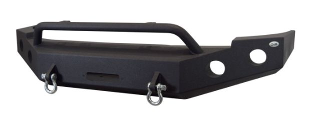 Picture of Silverado 1500 Front Bumper 07-13 Chevy Silverado Black Powdercoat DV8 Offroad