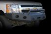 Picture of Silverado 1500 Front Bumper 07-13 Chevy Silverado Black Powdercoat DV8 Offroad