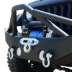 Picture of Jeep JK Front Bumper w/Fog Light Holes 07-18 Wrangler JK Steel Mid Length DV8 Offroad