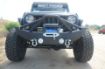 Picture of Jeep JK Front Bumper w/Fog Light Holes 07-18 Wrangler JK Steel Mid Length DV8 Offroad