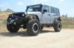 Picture of Jeep JK Front Bumper w/Fog Light Holes 07-18 Wrangler JK Steel Mid Length DV8 Offroad