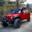 Picture of Jeep JK/JL Front Bumper 07-18 Wrangler JK/JL Steel Full Length DV8 Offroad