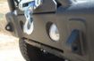 Picture of Jeep JK/JL Front Bumper w/Fog Light Holes FS-13 07-18 Wrangler JK/JL Steel Stubby DV8 Offroad