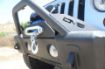 Picture of Jeep JK/JL Front Bumper w/Fog Light Holes FS-13 07-18 Wrangler JK/JL Steel Stubby DV8 Offroad