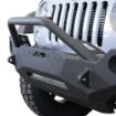 Picture of Jeep JK Front Bumper w/Fog Light Holes FS-19 07-18 Wrangler JK Steel Mid Length DV8 Offroad