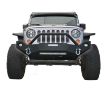 Picture of Jeep JK Front Bumper w/Fog Light Holes FS-19 07-18 Wrangler JK Steel Mid Length DV8 Offroad