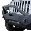 Picture of Jeep JK Front Bumper w/Fog Light Holes FS-18 07-18 Wrangler JK Steel Mid Length DV8 Offroad