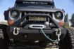 Picture of Jeep JK/JL Front Bumper w/Fog Light Holes FS-15 07-18 Wrangler JK/JL Steel Stubby DV8 Offroad