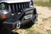 Picture of Jeep JK/JL Front Bumper w/Fog Light Holes FS-15 07-18 Wrangler JK/JL Steel Stubby DV8 Offroad