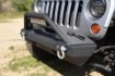Picture of Jeep JK/JL Front Bumper w/Fog Light Holes FS-15 07-18 Wrangler JK/JL Steel Stubby DV8 Offroad