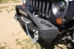 Picture of Jeep JK/JL Front Bumper w/Fog Light Holes FS-15 07-18 Wrangler JK/JL Steel Stubby DV8 Offroad