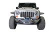 Picture of Jeep JK/JL Front Bumper w/Light Bracket Winch Plate 07-18 Wrangler JK/JL Steel Stubby DV8 Offroad