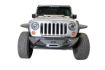 Picture of Jeep JK/JL Front Bumper w/Light Bracket Winch Plate 07-18 Wrangler JK/JL Steel Stubby DV8 Offroad