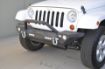 Picture of Jeep JK/JL Front Bumper 07 w/LED Lights 07-18 Wrangler JK/JL Steel Mid Length DV8 Offroad