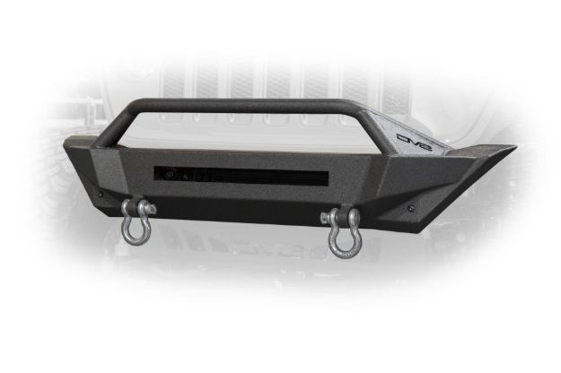 Picture of Jeep JL Front Bumper with Bull Bar 18-Present Wrangler JL DV8 Offroad