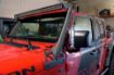 Picture of Jeep JL Over Windshield Light Bar Bracket 18-Present Wrangler JL DV8 Offroad