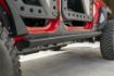 Picture of Jeep JL Rocker Guards W/ Rock Skins 18-Present Jeep JL 4 Door DV8 Offroad
