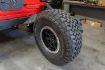 Picture of Jeep JL Frame Mounted Tire Carrier with Bumper End Caps 18-Present Wrangler JL DV8 Offroad