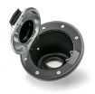 Picture of 2007-18 Jeep JK Black Fuel Door Assembly 4 Door DV8 Offroad