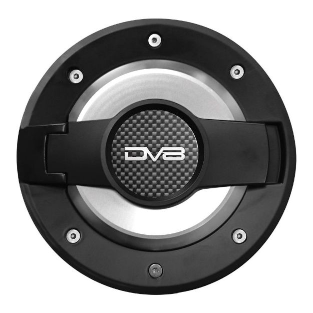 Picture of 1997-06 Jeep TJ Black Fuel Door DV8 Offroad
