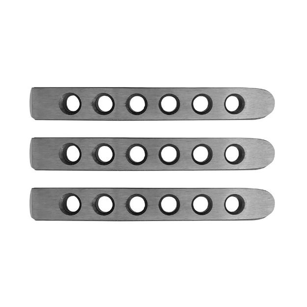 Picture of 2007-18 Jeep JK Aluminum Door Handle Inserts Set of 3 Stick On DV8 Offroad