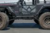Picture of Jeep JL Tubular Rock Slider with Plated End Caps 18-Present Jeep JL 2 Door DV8 Offroad