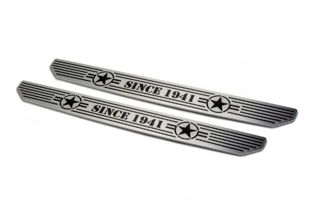 Picture of Jeep JL 4 Door Rear Sill Plates 18-Pres Wrangler JL 4 Door Only DV8 Offroad