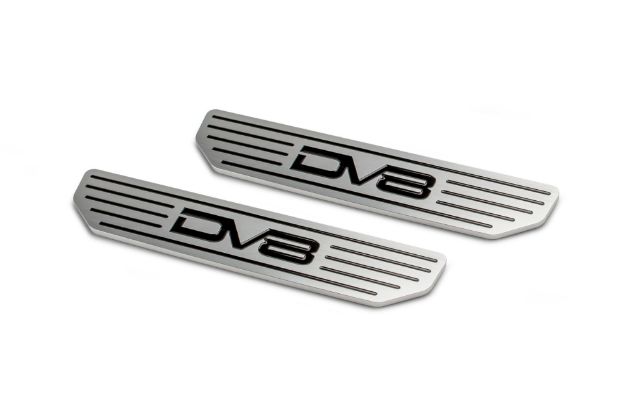 Picture of Jeep JL Front Sill Plates 18-Pres Wrangler JL with DV8 Logo 2/4 Door DV8 Offroad