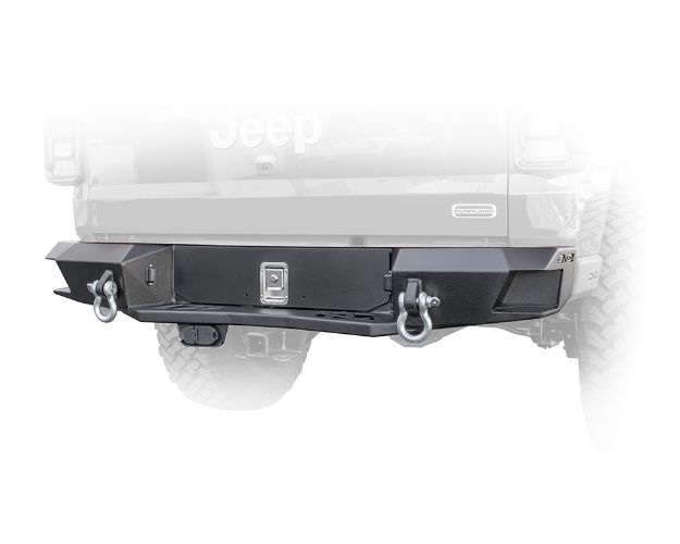 Picture of Gladiator Rear Bumper with Drawer for 20-Pres Jeep Gladiator DV8 Offroad