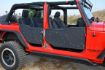 Picture of Wangler Rock Doors Plated Steel Front Pair For 07-18 Wrangler JK DV8 Offroad