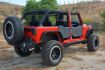 Picture of Wangler Rock Doors Plated Steel Front Pair For 07-18 Wrangler JK DV8 Offroad