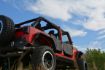 Picture of Wangler Rock Doors Plated Steel Front Pair For 07-18 Wrangler JK DV8 Offroad