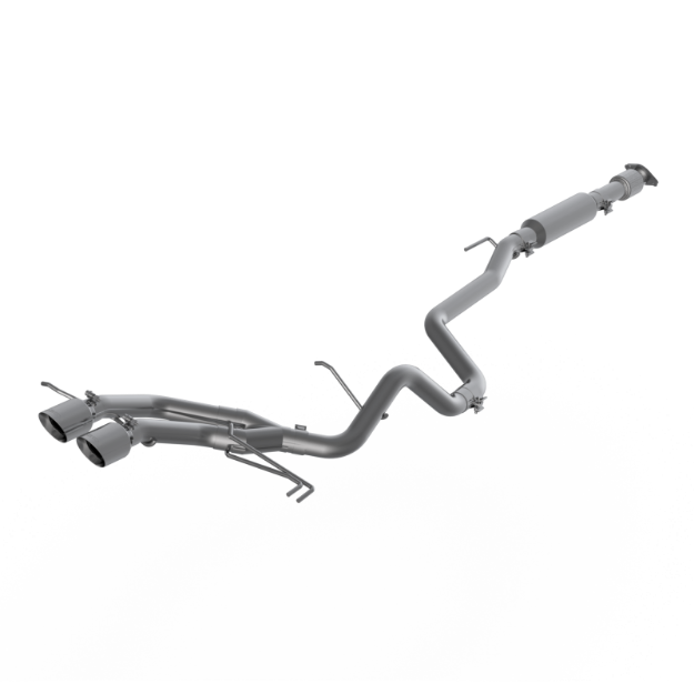 Picture of 2.5 Inch Cat Back Exhaust System Dual Exit For 13-18 Hyundai Veloster Turbo T304 Stainless Steel MBRP