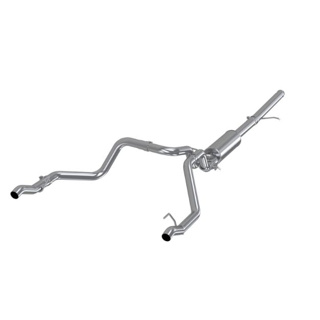 Picture of 2.5 Inch Cat Back Exhaust System For 19-20 Silverado/Sierra 1500 5.3L Dual Rear MBRP