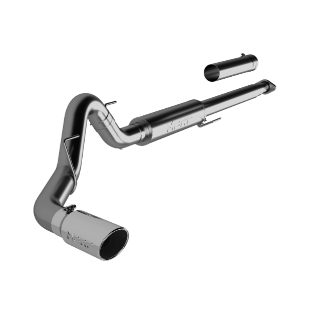 Picture of 4 Inch Cat Back Exhaust System Single For 15-20 Ford F-150 2.7L/3.5L EcoBoost excl. 19 F150 Limited MBRP