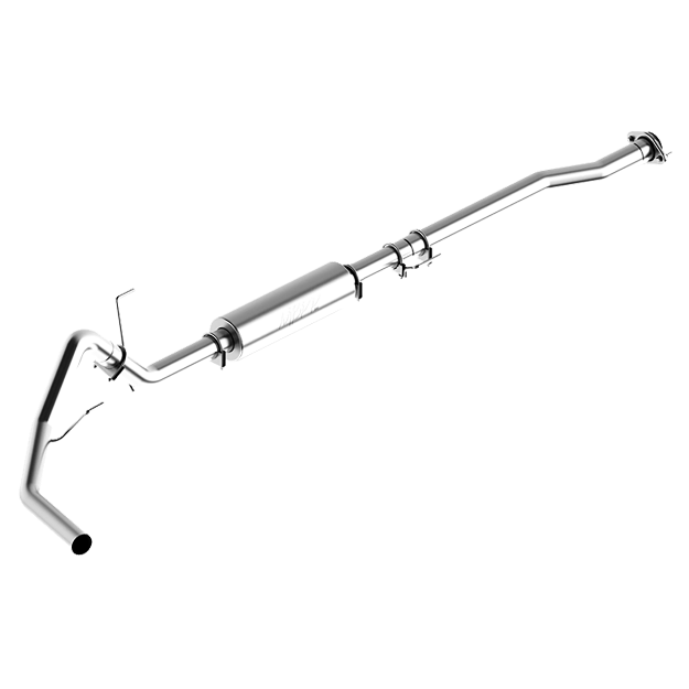 Picture of 3 Inch Cat Back Exhaust System Single Side Exit Aluminized Steel For 11-14 Ford F-150 EcoBoost MBRP