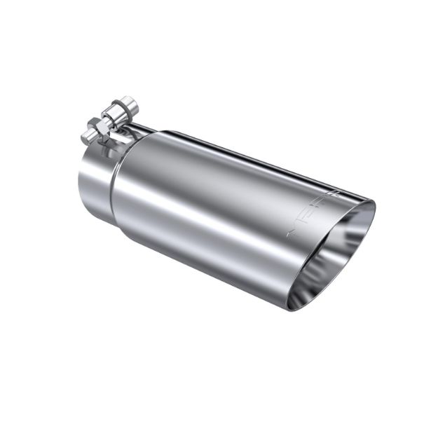 Picture of Exhaust Tip 3 1/2 Inch O.D. Dual Wall Angled End 3 Inch Inlet 10 Inch Length MBRP