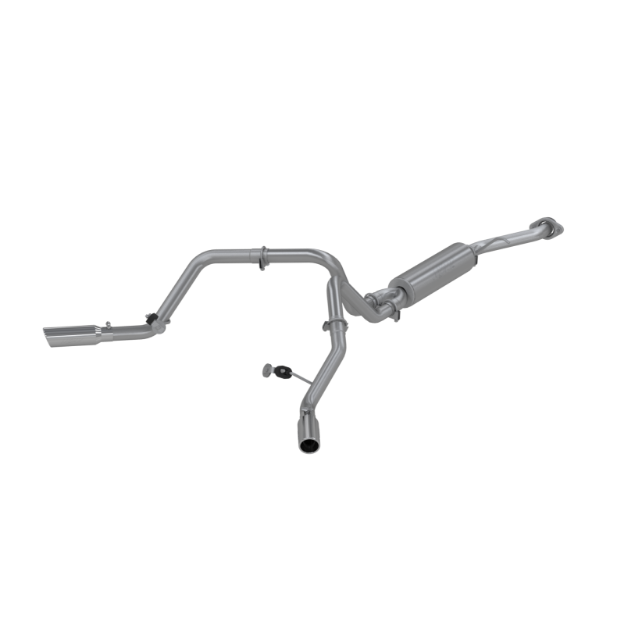 Picture of Cat Back Exhaust System Dual Split Side Aluminized Steel For 03-07 Silverado/Sierra 1500 Classic 4.8/5.3L MBRP