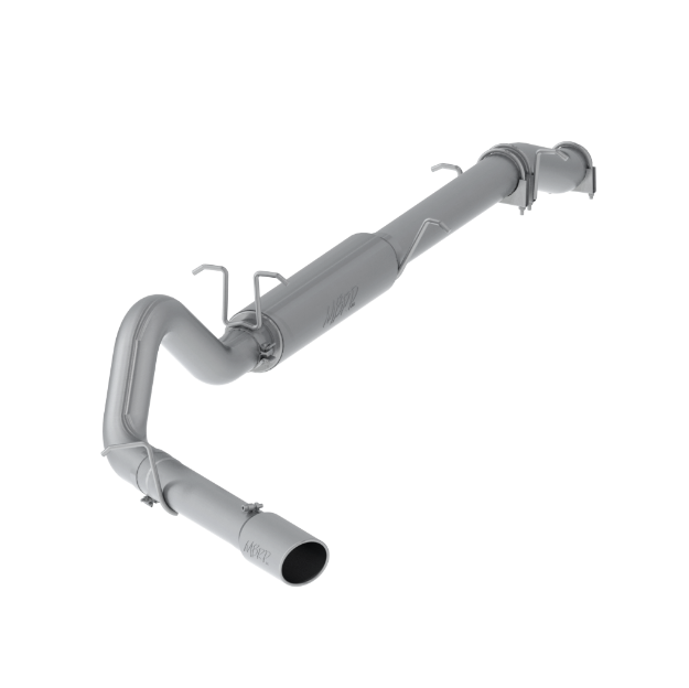 Picture of 4 Inch Cat Back Exhaust System Single Side Stock Cat Exit For 03-07 Ford F-250/350 6.0L Extended Cab/Crew Cab MBRP