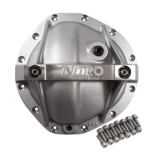 Picture of GM 8.875 Inch Differential Cover 12 Bolt Girdle Nitro Gear and Axle