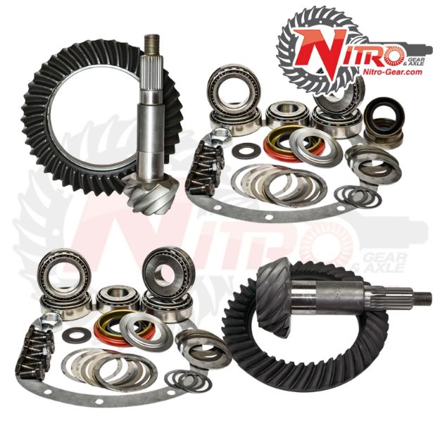 Picture of Jeep Cherokee XJ Gear Package Kits 00.5-01 Cherokee XJ W/Dana 30/Chrysler 8.25 Inch 4.11-4.88 Ratio Nitro Gear and Axle