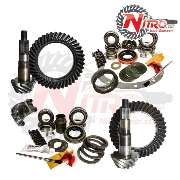 Picture of 96-98 Jeep Grand Cherokee ZJ 99-04 WJ W/ Dana 30 Short/Dana 44HD Rear 4.11-5.13 Ratio Front/Rear Gear Package Kit Nitro Gear and Axle